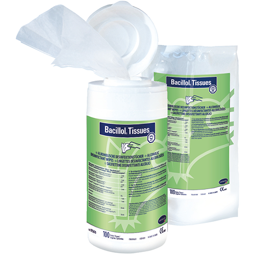 Bacillol Flächendesinfektionstücher Tücher, Dose, 100 Stk.
