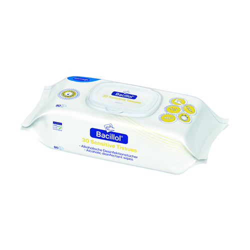 Bacillol 30 Sensitive Wipes Flowpack, 80 Stk.