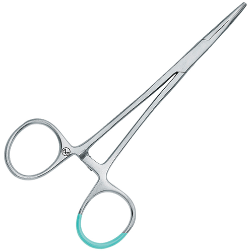 Halsted Klemme anatomisch gebogen steril, 125 mm, 25 Stk.