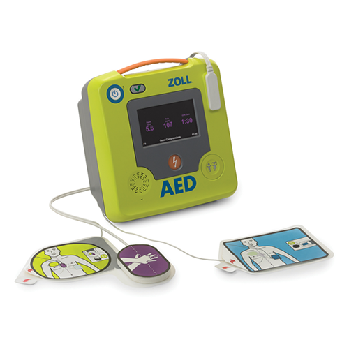 Defibrillator ZOLL AED 3 mit CPR Feedback & Text-Anzeige
