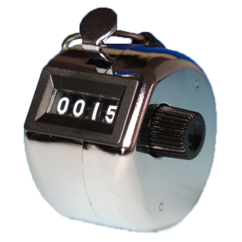 Handzähler 4-stellig Zählbereich 0-9999, 1 Stk.