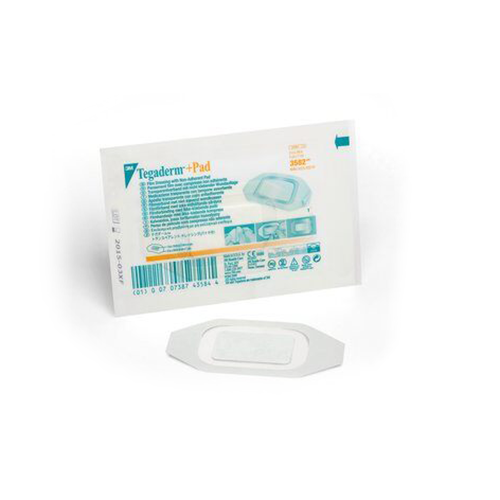 Tegaderm + Pad Transparentverband 5 x 7 cm, 50 Stk.