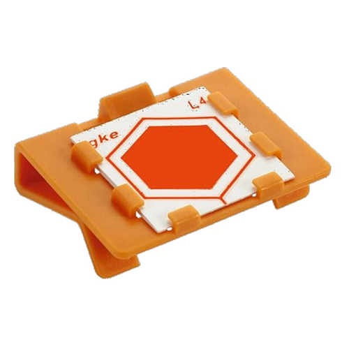 GKE Halterung Kunststoff, orange, 10 Stk für Prozessindikatoren RDG