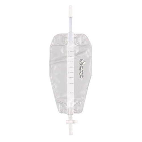 Beinbeutel Careline unsteril 750 ml, 10 cm Schlauch, 10 Stk.