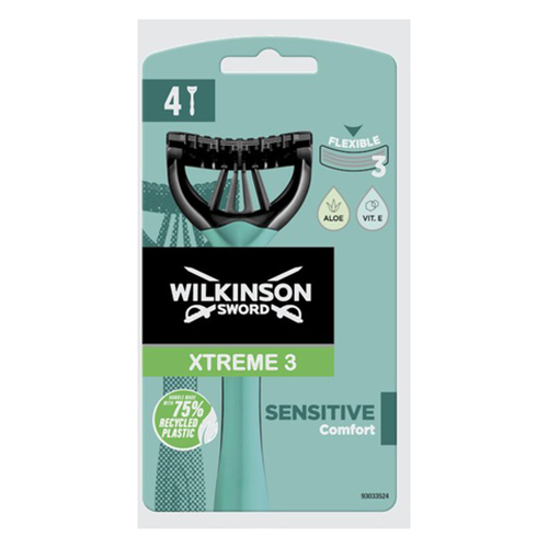 Wilkinson Nassrasierer 3-schneidig 4 Stk.