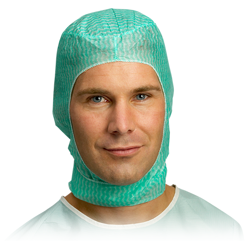 OP-Haube Tuck grüngrün, 120 Stk.