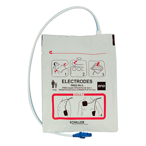 Erwachsenenelektroden zu FRED PA-1 1 Paar