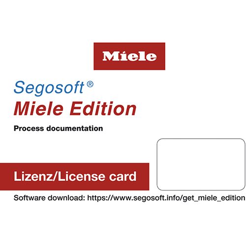 Miele APS 100 SEGO Erstlizenz Freigabe- & Dokumentationssoftware