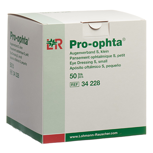 Pro-ophta Augenverband S 72 x 100 mm, 1 Stk.