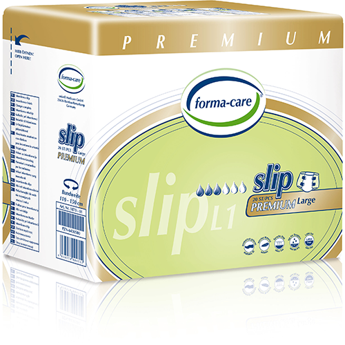 forma-care Slip large Karton = 4 Beutel à 20 Stk.