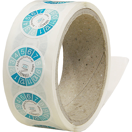 Formades Anbruchetikett 1 Rolle, 250 Etiketten