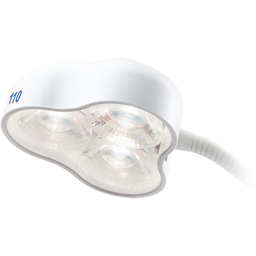 Mach LED 110 Spotleuchte auf 5-Fuss-Stativ