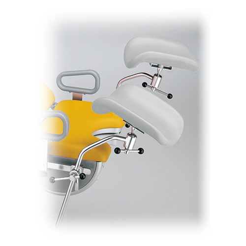 Seitenschiene (Paar) medi-matic am Sitzteil montiert