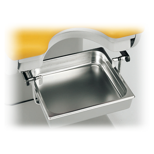 Sekretschale tief medi-matic aus CNS 18/10, 355x325x65mm