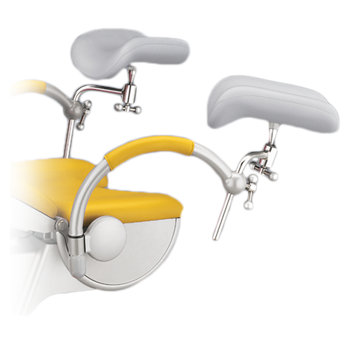 Beinhalter nach Göpel (Paar) medi-matic inkl. Kunstlederbezug für Handgriffbügel