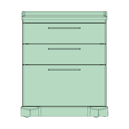 Schmitz Orbit Versorgungsmodul 2 Schubladen Typ 6D & 1 Schublade Typ 6G
