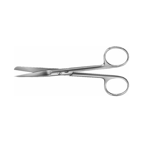 Chirurgische Schere spitz/stumpf 130 mm, 1 Stk.