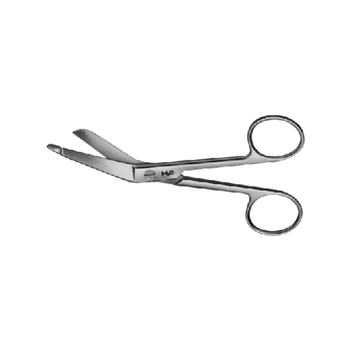 Aesculap Verbandstoff-Schere nach Lister gewinkelt, 180mm, 1 Stk.