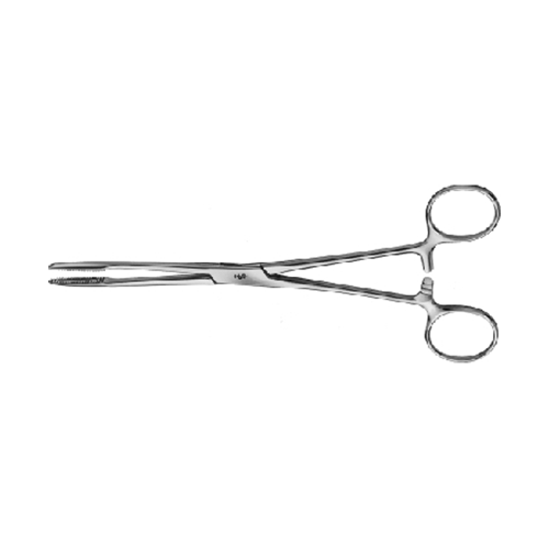 Aesculap Kornzange gebogen gebogen, 200mm, mit Sperrer, 1 Stk.