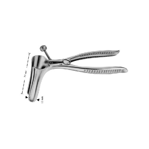 Aesculap Mastdarm-Rektum-Spekulum SIMS 77x17mm, geschlossene Form, 160mm