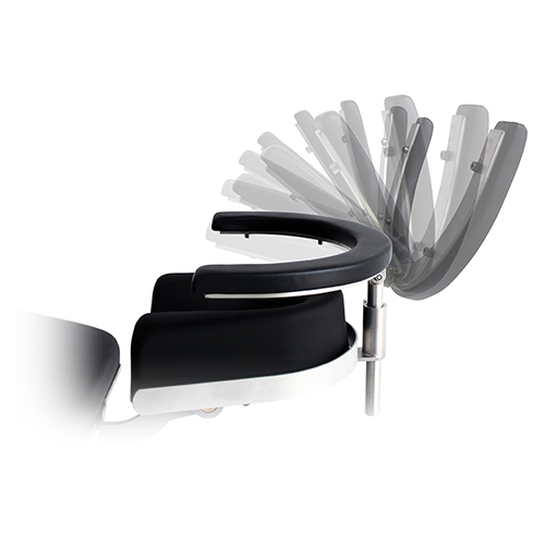 Handauflagering abklappbar Zubehör UFSK EyeForce