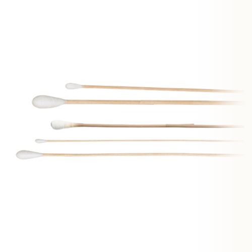 Wattestäbchen aus Holz 15 cm, Ø 4.5 mm x 15 mm, 100 Stk.