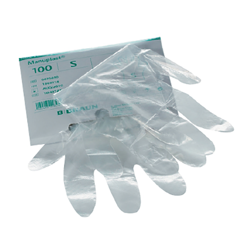 Manuplast PE Handschuhe Gr. S, 100 Stk.