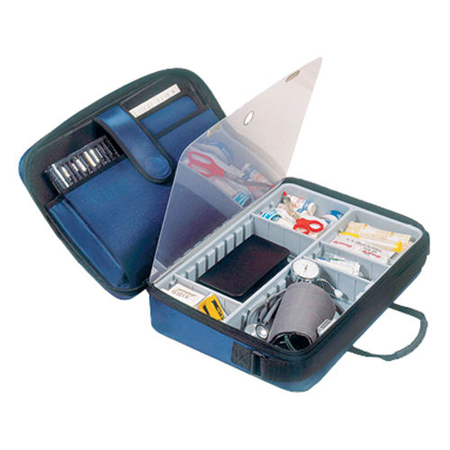 Arzttasche Medicare mit Schulterriemen schwarzes Gewebe