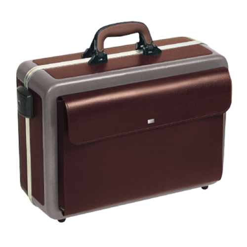 Arztkoffer Progress, Hartschalenkofferohne Innenbeleuchtung, bordeaux
