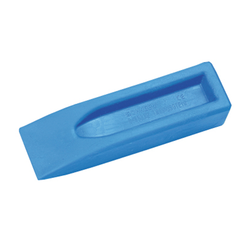 Mundkeil aus Gummi, blau, 1 Stk.