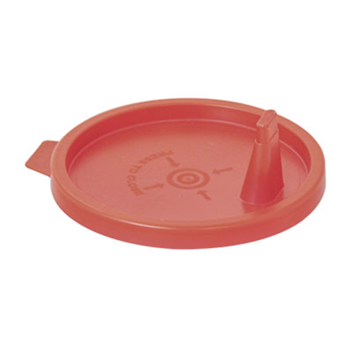 Urinbecherdeckel rot, 500 Stk.