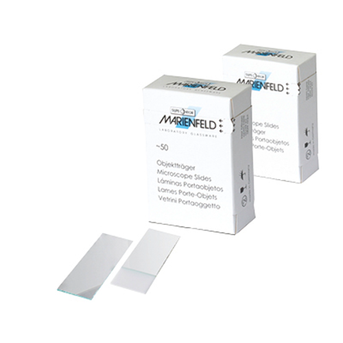 Objektträger 76 x 26 mm, mit Mattrand