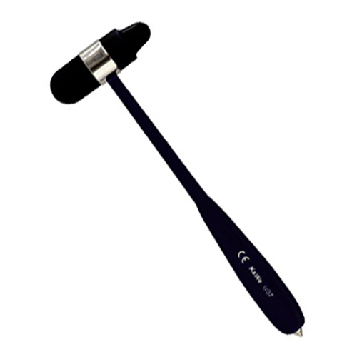 Reflexhammer Colorflex schwarz, 1 Stk.