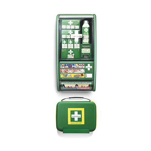 Cederroth First Aid Station Set Station & Koffer, 1 Set