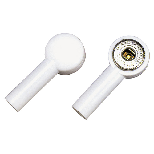 Druckknopfadapter für 4 mm Bananenstecker, 10 Stk.