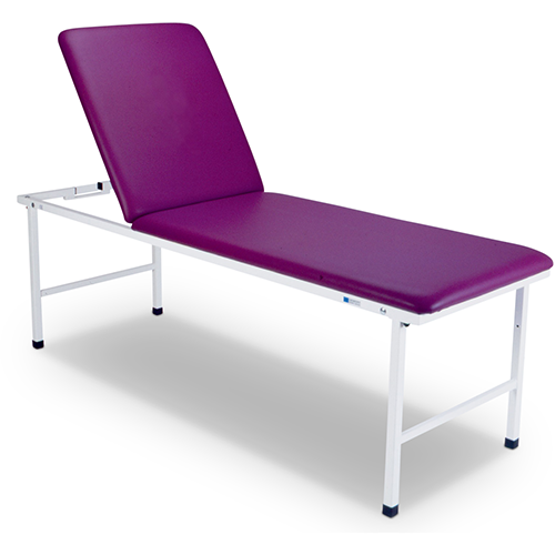 Untersuchungsliege 2-teilig Breite: 650 mm, Gestell weiss