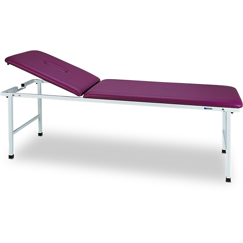 Untersuchungsliege 2-teilig Breite: 650 mm, Gestell weiss