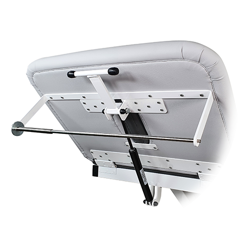 Papierrollenhalter unter dem Kopfteil Liege 700 mm breit