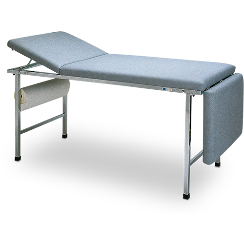 Untersuchungsliege 3-teilig Breite: 650 mm, Gestell weiss