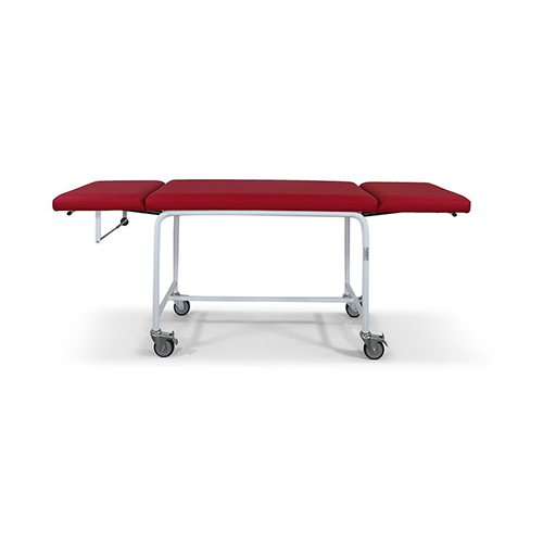 Untersuchungsliege 3-teilig Breite: 650 mm, Gestell weiss