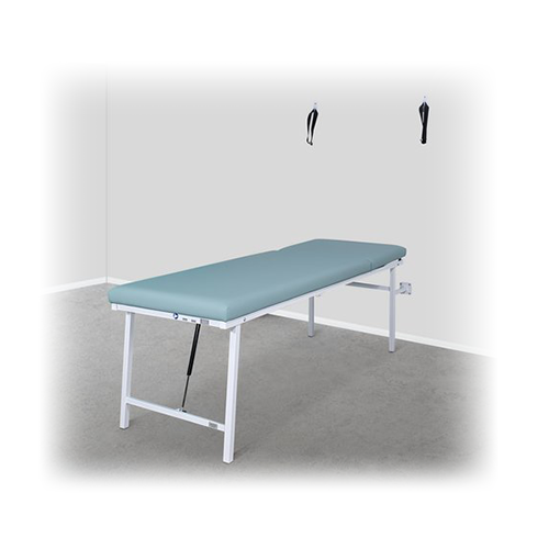 Wandklappliege 2-teilig Breite: 650 mm, Gestell weiss