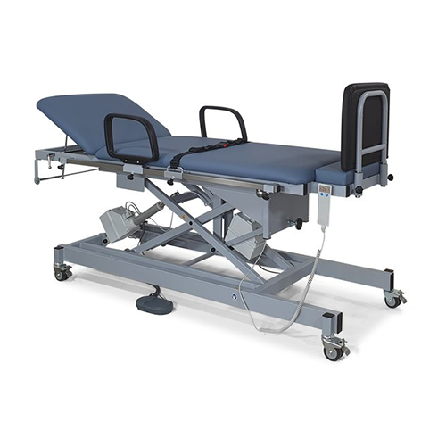 Phlebologieliege Dewert Modell 2090 Untergestell weiss, el. höhenverstellbar