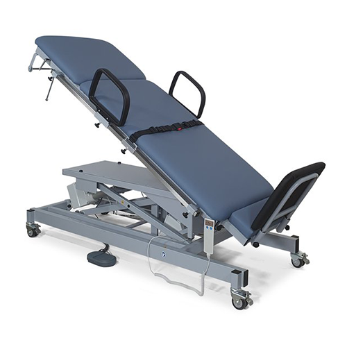 Phlebologieliege Dewert Modell 2090 Untergestell weiss, el. höhenverstellbar