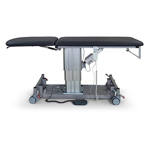 Säulenliege 6050 Breite: 700 mm, Gestell: weissaluminium