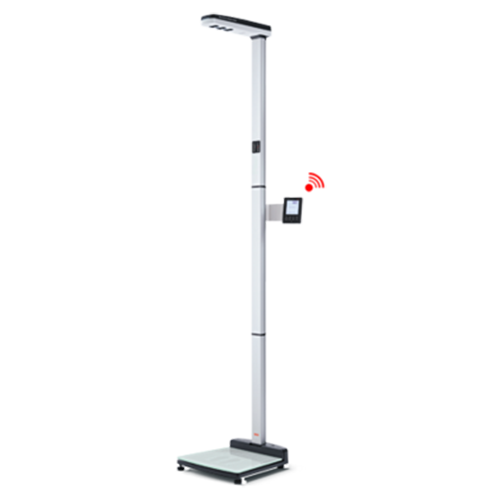 US-Messstation f. Körpergröße & Gewicht Integrationsfähig, mit Sprachausgabe