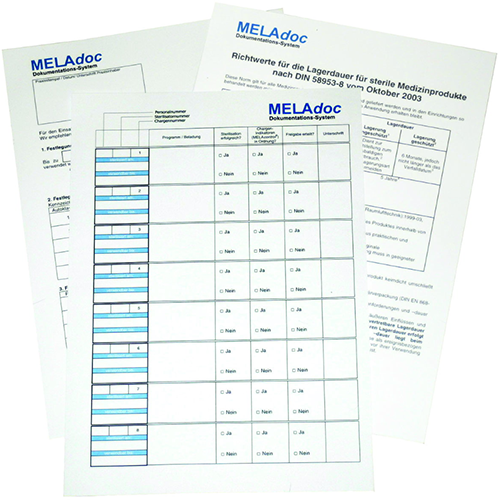 MELAdoc Dokumentationsblätter 1 Block