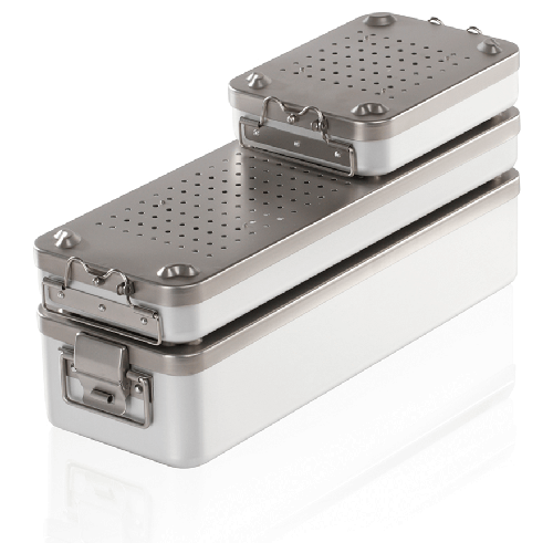 Sterilisierbehälter 15K mit 100 Papierfiltern