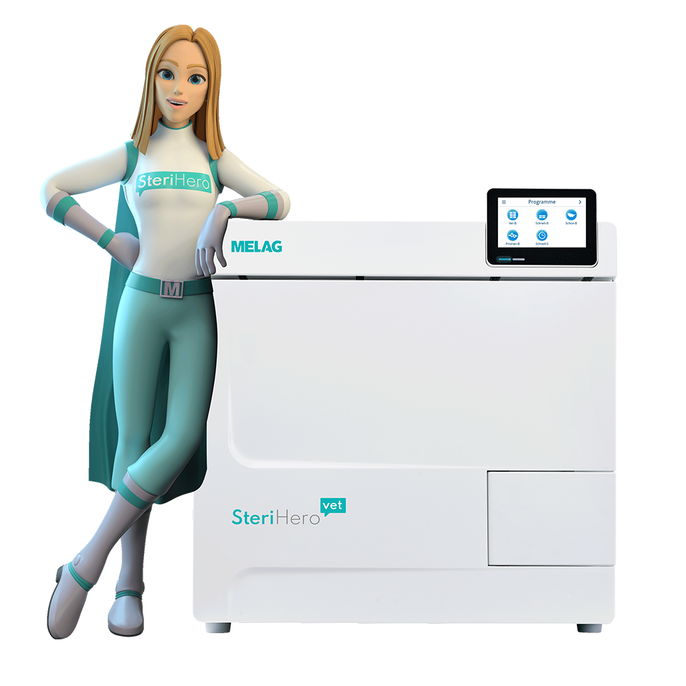 MELAG SteriHero Vet 23 Ausschliesslich für Tiermedizin