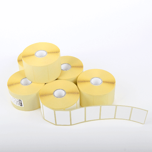 Etiketten für MELAprint 60/80 6 Rollen à 1.000 Stück, weiß