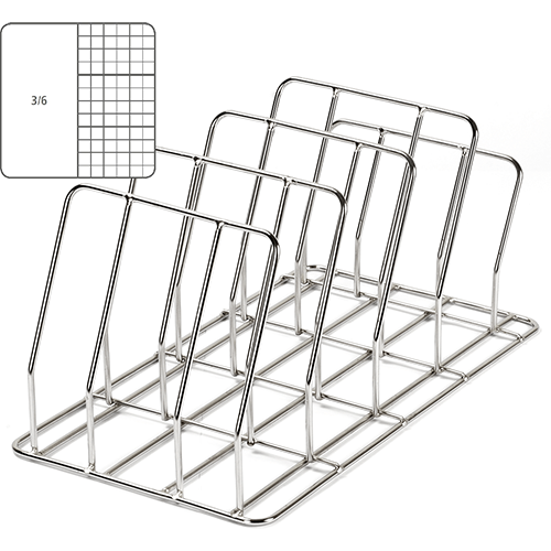 Einsatzgestell für 4 MELAstore Trays / Siebkassetten